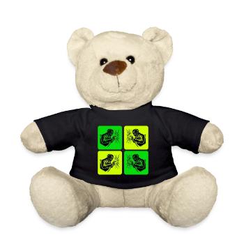 Soudeurs au style rétro - Nounours - noir - Devant