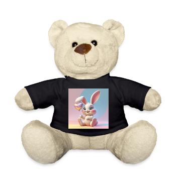 Zinzinuo – süßer Hase für alle - Teddy - Schwarz - Vorne