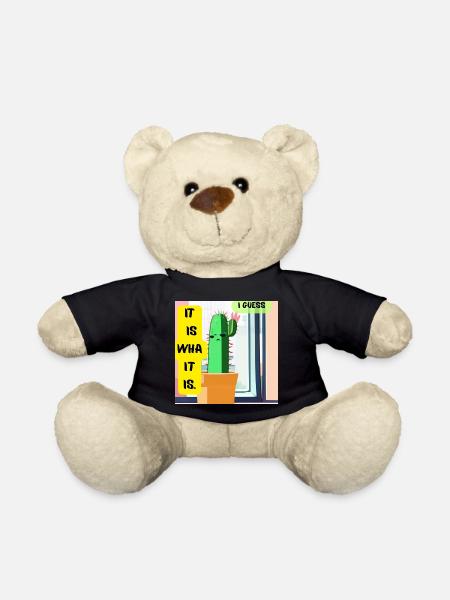 C’est ce que c’est. Je pense. – Édition Cactus Moody - Nounours - noir