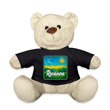 Ruanda – Die grüne Schönheit Afrikas - Teddy - Schwarz - Vorne