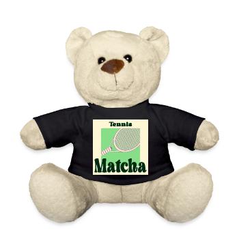 Tennis Matcha Thé Vert - Nounours - noir - Devant