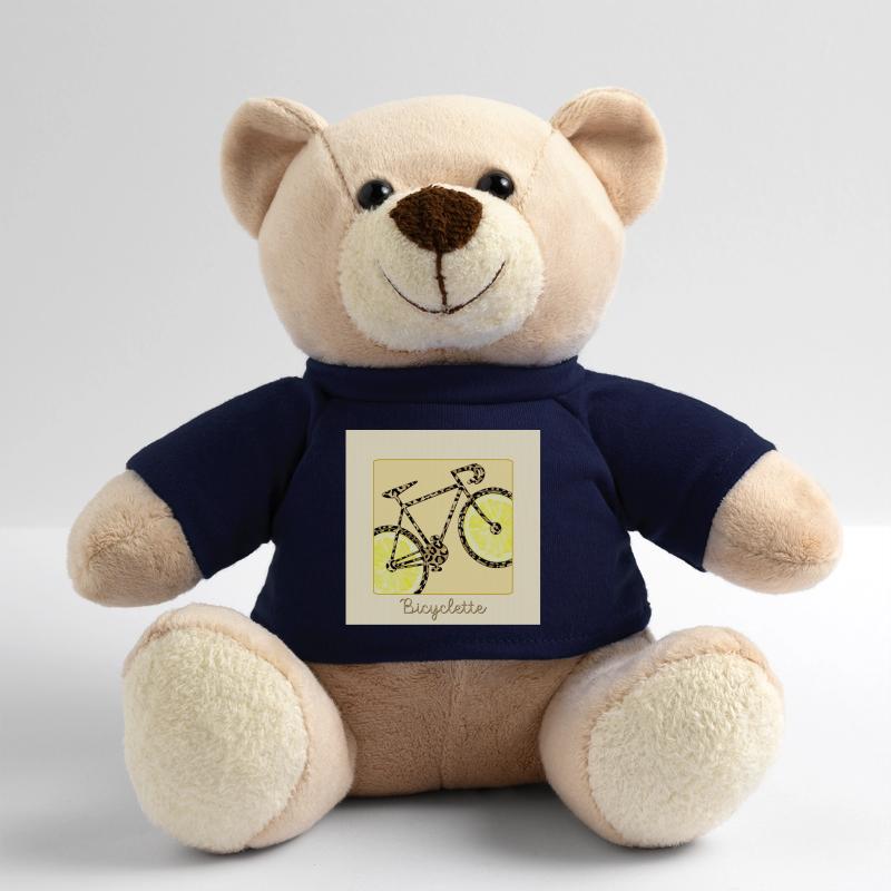 Bicycle Cycling Bicycle Lemon Teddy Bear
