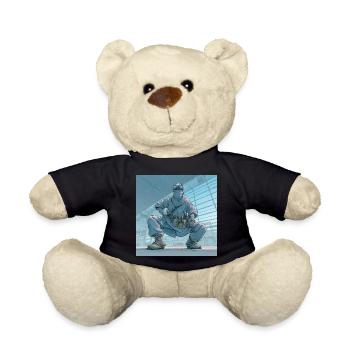 Facility Ninja – Niemand sieht mich, aber alles lä - Teddy - Schwarz - Vorne