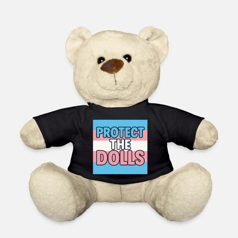 Protégez les poupées - Nounours - noir