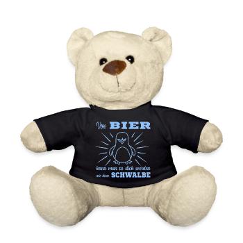 Bier Pinguin - Teddy - Schwarz - Vorne
