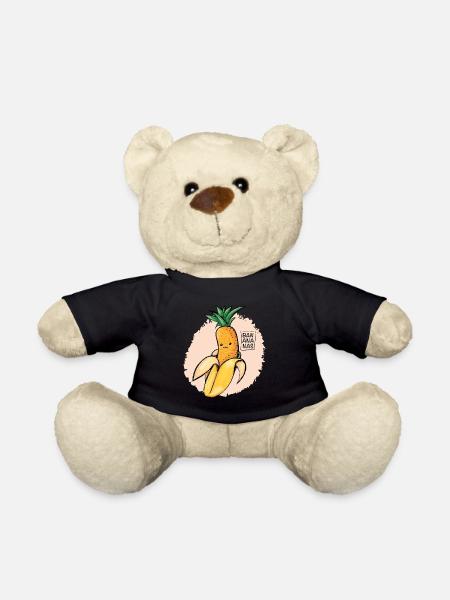 Bananes - Nounours - noir