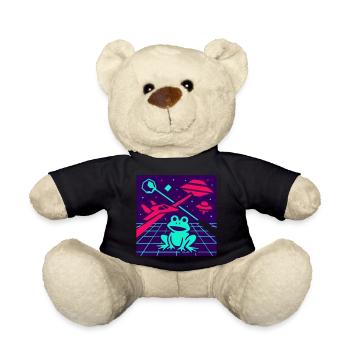 Space Frog - Teddy Bear - black - Front