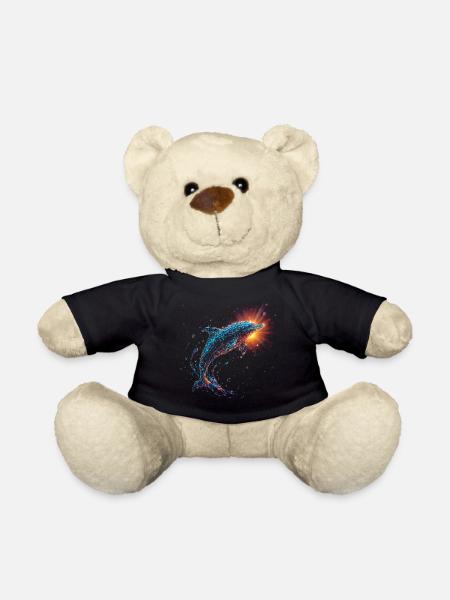 Delfin - Teddy - Schwarz