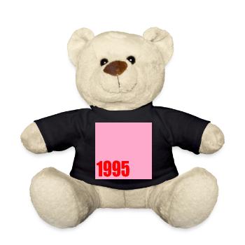 Geburtstag 1995 - Teddy - Schwarz - Vorne