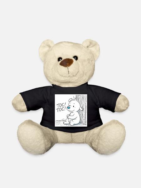  Idéfix Frappe Toc Toc Toc - Teddy Bear - black