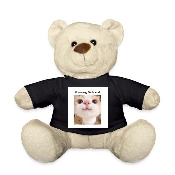 Ich liebe meinen Girilfreund - Teddy - Schwarz - Vorne