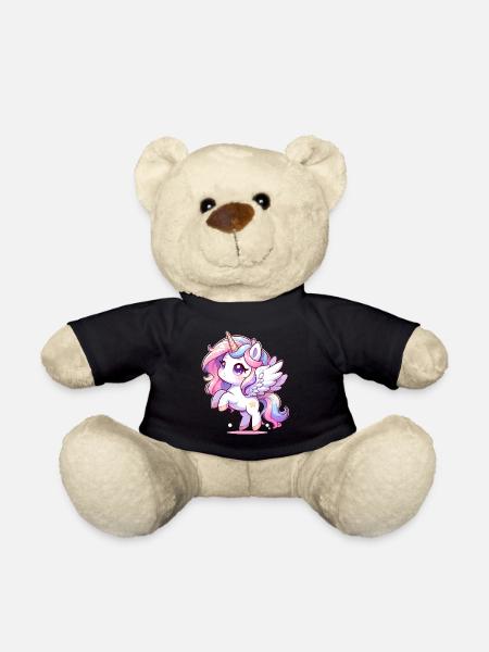 Licorne magique - Nounours - noir