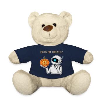 Data or Treats ? - Teddy Bear - french navy - Front