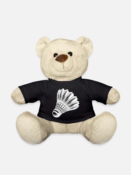 Badminton Federball Tattoo Sport Style - Nounours - noir