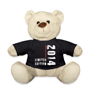 Limited Edition 2014 Single Copy - Teddy Bear - black - Front