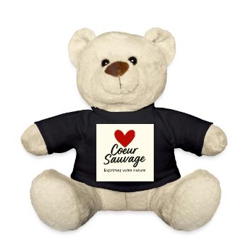 Wild Heart: Free Expression - Teddy Bear - black - Front