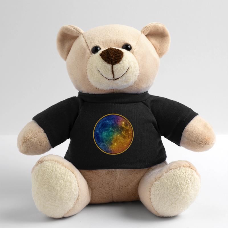 Cosmic Rainbow Circle Teddy Bear