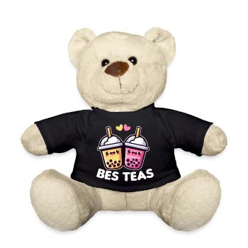 Entzückende Bubble Tea Duos - Teddy - Schwarz - Vorne