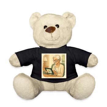 Oma Karin  - Teddy - Schwarz - Vorne