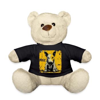 Chiot Bull Terrier - Nounours - noir - Devant