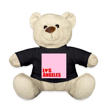HEART LOS ANGELES USA - Teddy Bear - black - Front