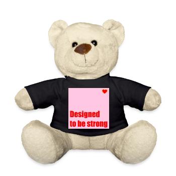 ENTWICKELT, UM EIN STARKES HERZ ZU SEIN - Teddy - Schwarz - Vorne