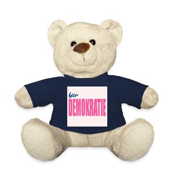 FÜR DEMOKRATIE WERTE - Teddy - French Navy - Vorne