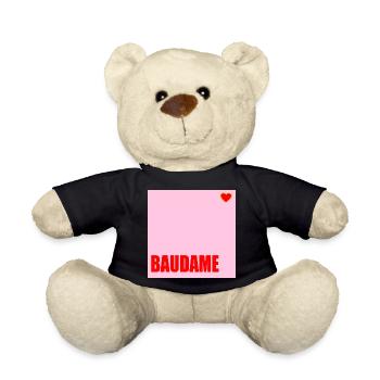 MAÎTRE D’OUVRAGE BAUDAME HAUSBAU HERZ - Nounours - noir - Devant
