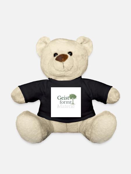 Spirit Shapes Matter Tree - Teddy Bear - black