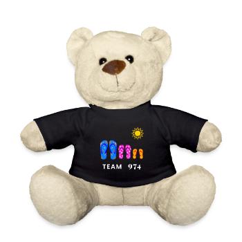 Team 974 rettet die Sommersonne - Teddy - Schwarz - Vorne