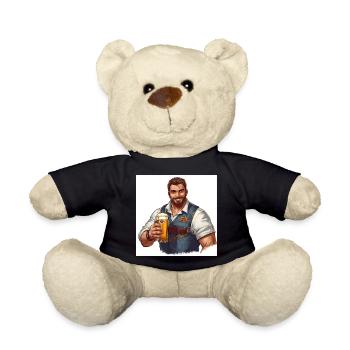 Bierheld im Trachtenlook - Teddy - Schwarz - Vorne