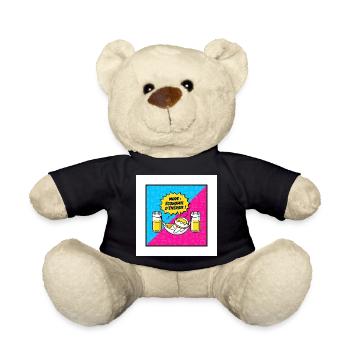 Hammock Power Saving Mode - Teddy Bear - black - Front