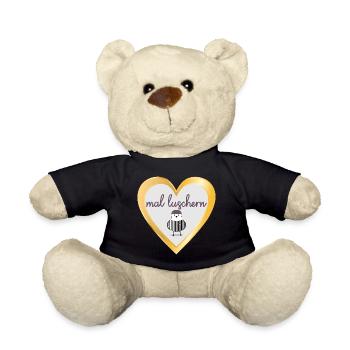 NORDDEUTSCH NEUGIER MÖWE - Teddy - Schwarz - Vorne