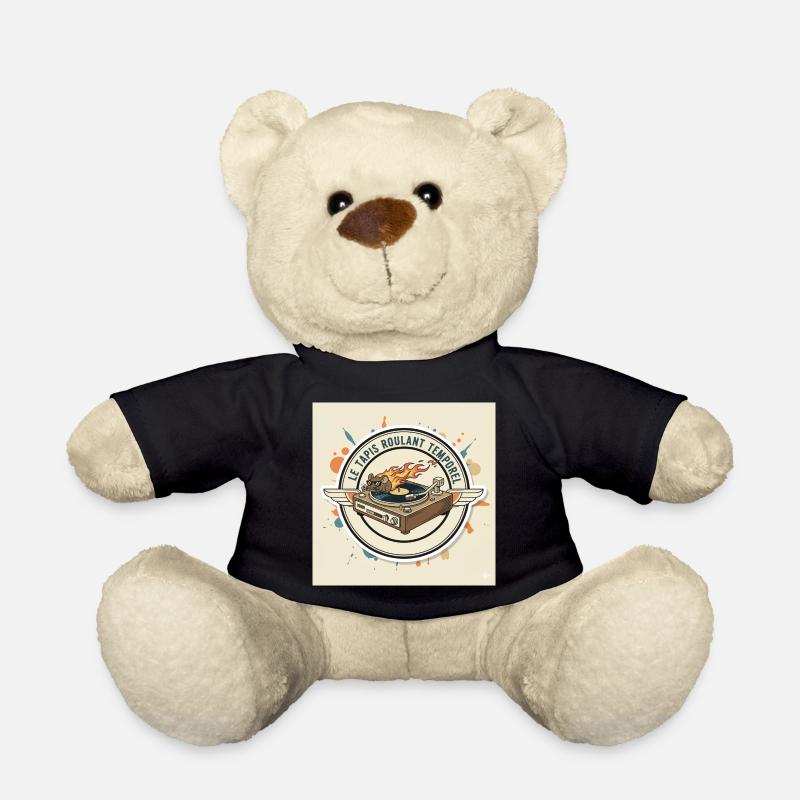 Die Zeit-Tretmühle: Hamster-DJ - Teddy - Schwarz