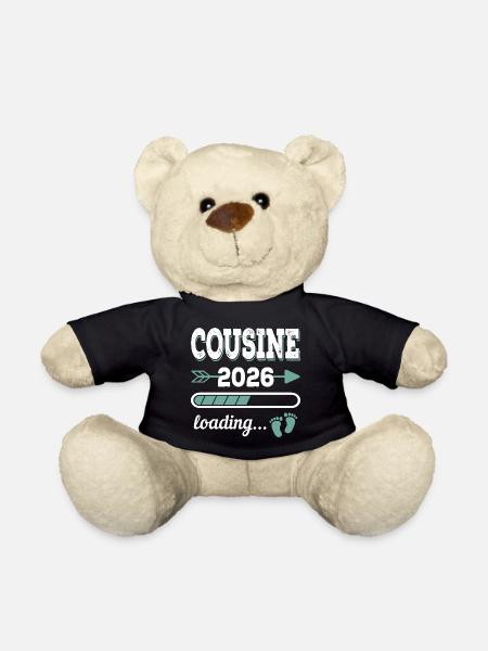 Cousine 2026 Loading Große Cousine - Teddy - Schwarz