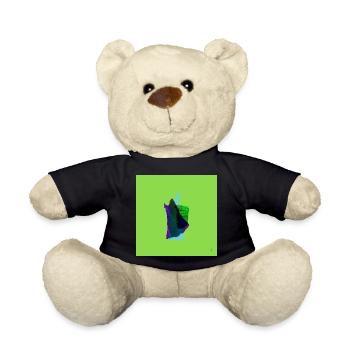 TEXTURA_DE_COLOR_#08 - Teddy - Schwarz - Vorne