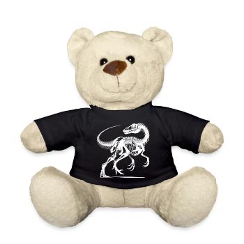 Dinosaures - J’étais cool avant qu’il n’y ait des fossiles - Nounours - noir - Devant