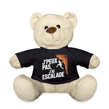 I can't I climbed - Teddy Bear - black - Front