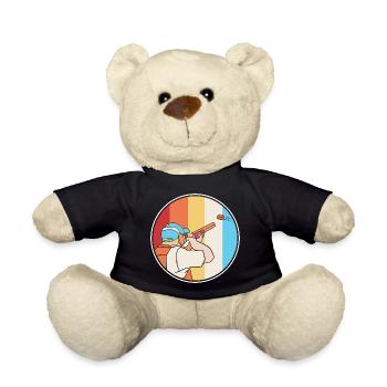 Clay pigeons - Teddy Bear - black - Front