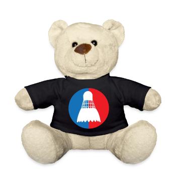 Badminton – Sport – Schläger - Teddy - Schwarz - Vorne