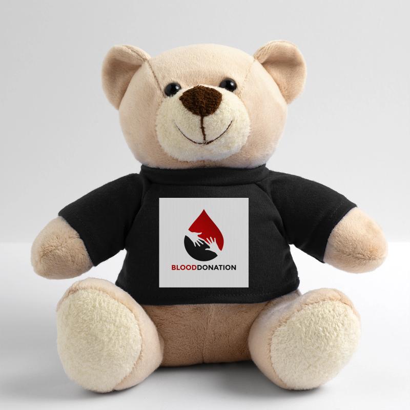 Emblem der Blutspendehände Teddy
