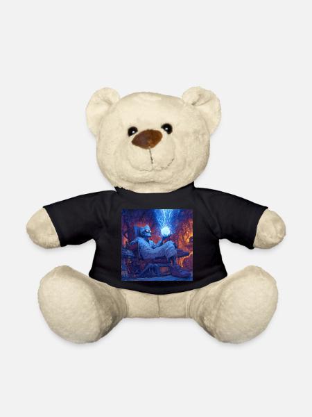 Mad Scientist - Teddy - Schwarz