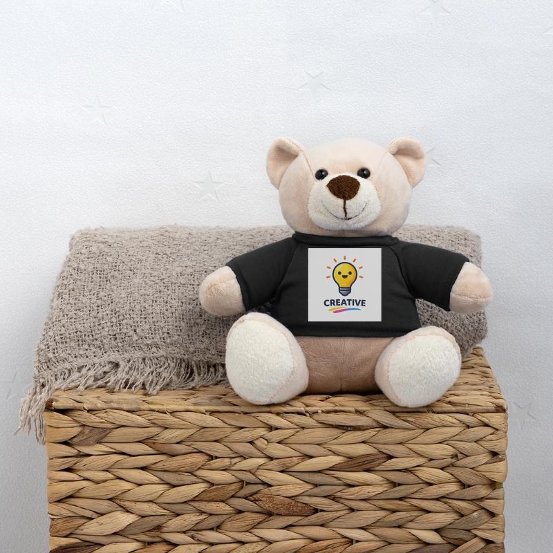 Creative flash of light design Teddy Bear