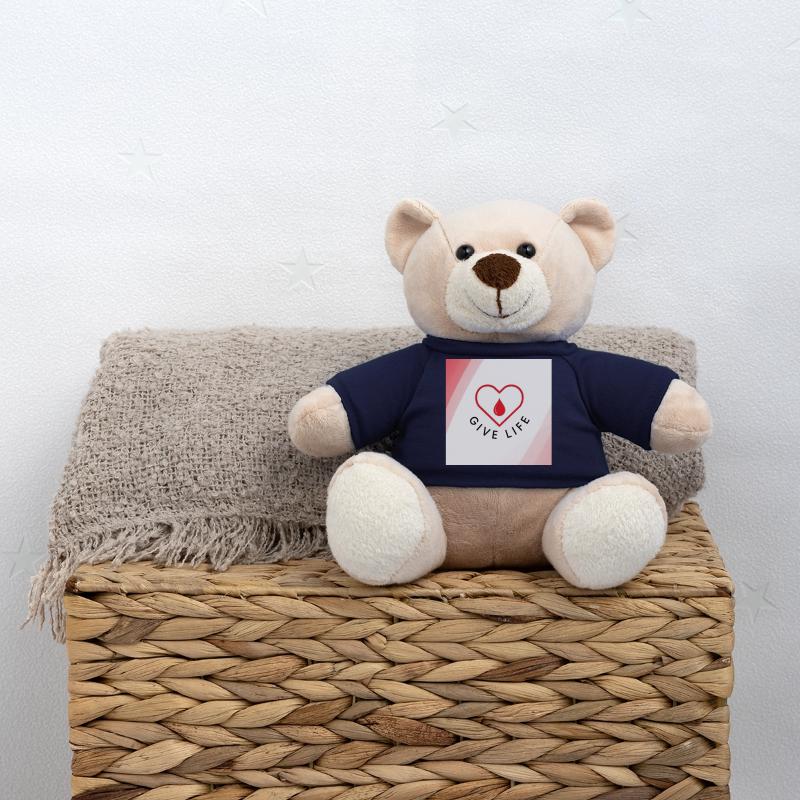 Schenken Sie Leben: Blutspenderherz Teddy