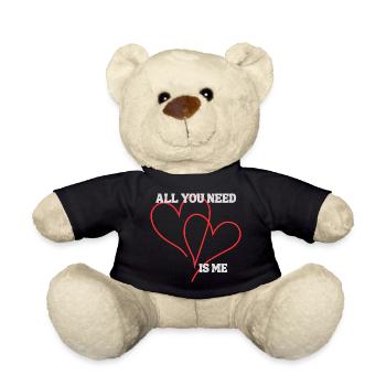 All you need  - Teddy - Schwarz - Vorne