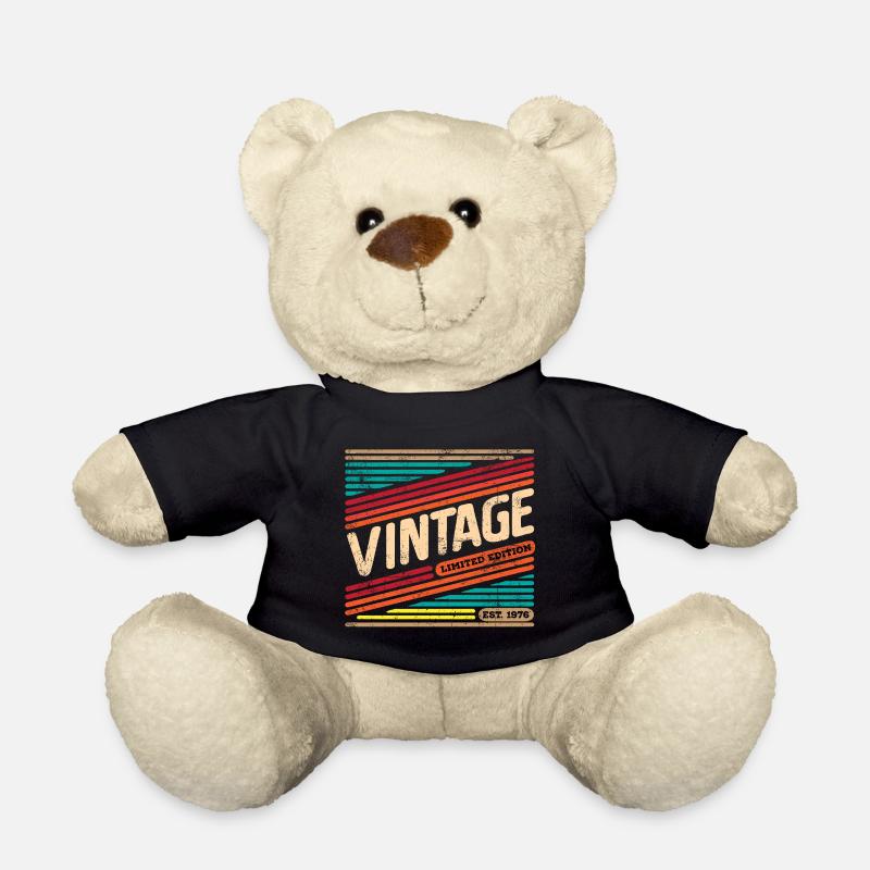 Édition limitée Vintage 1976 - Nounours - noir
