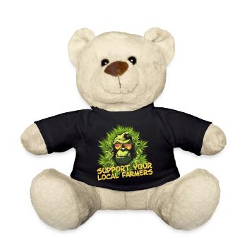 Support your local farmers - Teddy - Schwarz - Vorne