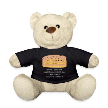 Kolosseum Rom Italien, Koordinaten, Eröffnungsjahr - Teddy - Schwarz - Vorne