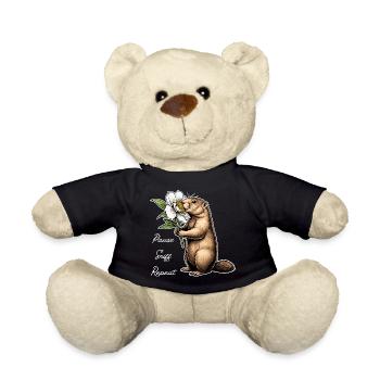 Marmot: Break, sniff, carry on - Teddy Bear - black - Front