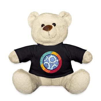 Handball retro - Teddy Bear - black - Front
